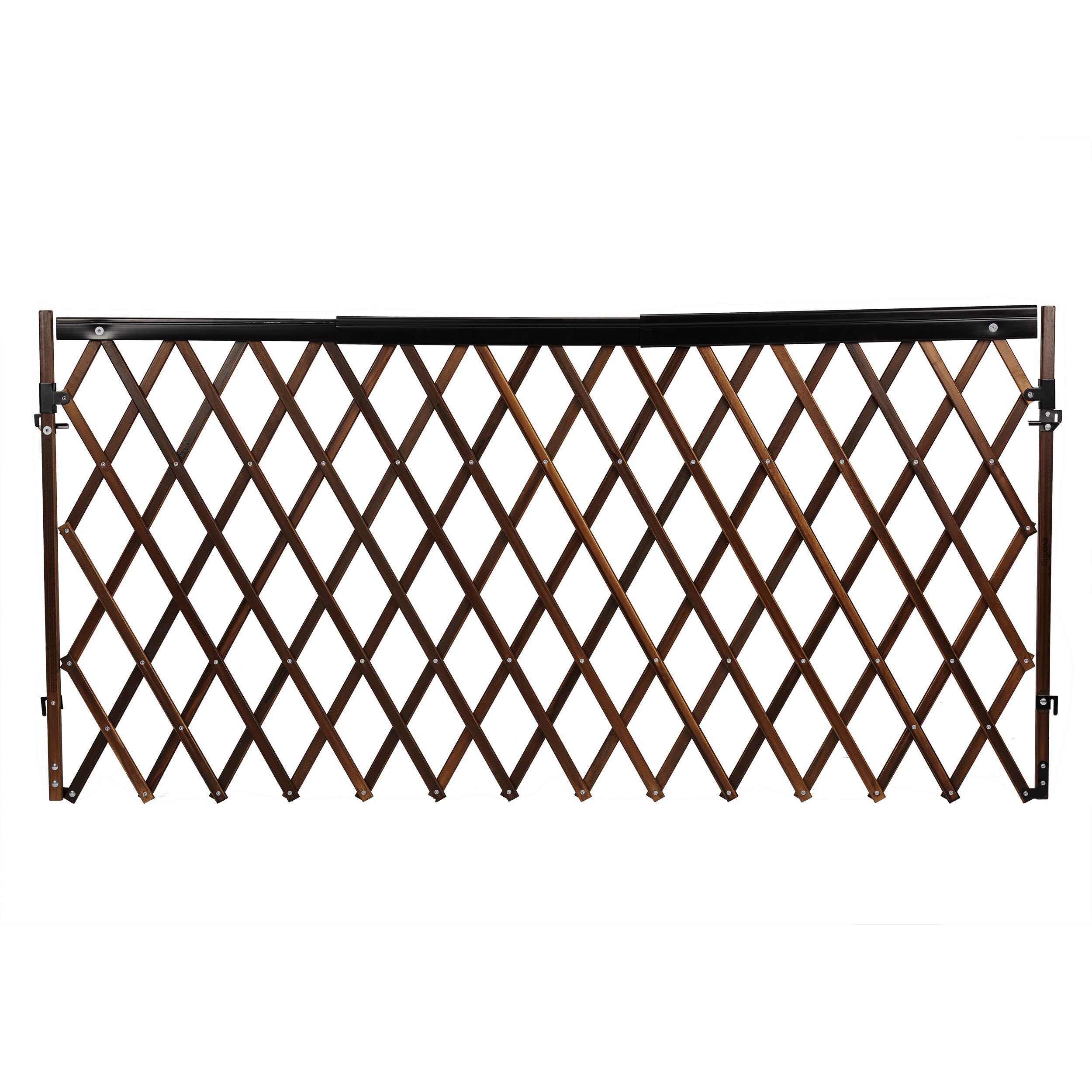 Evenflo Expansion Walk-Thru Baby Gate, 1 Count, Wood, Farmhouse Collection, Model 1603200